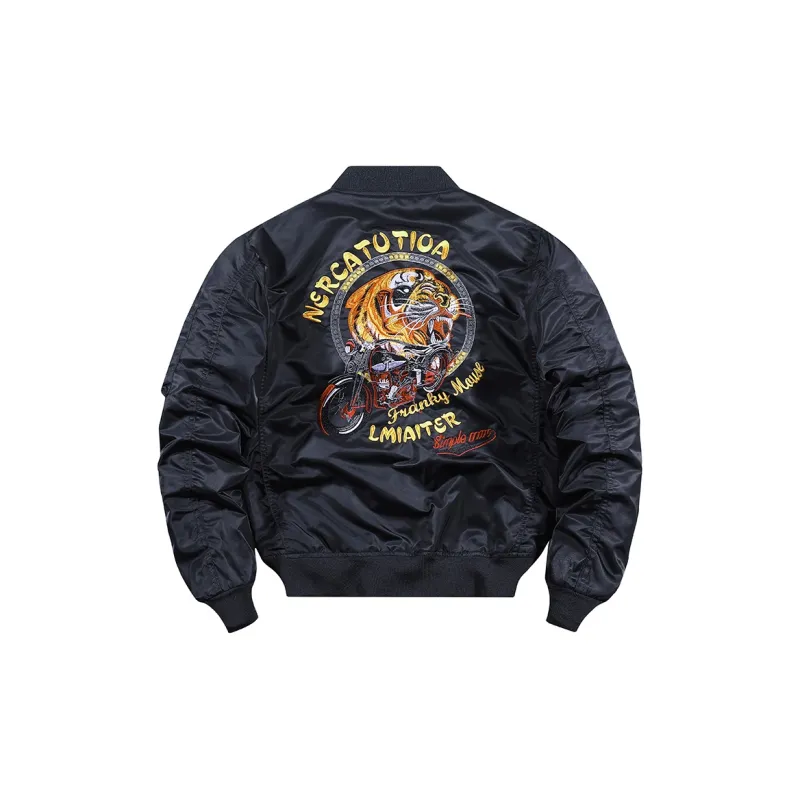 TREK&TRAVEL Baseball Jacket Men's-4