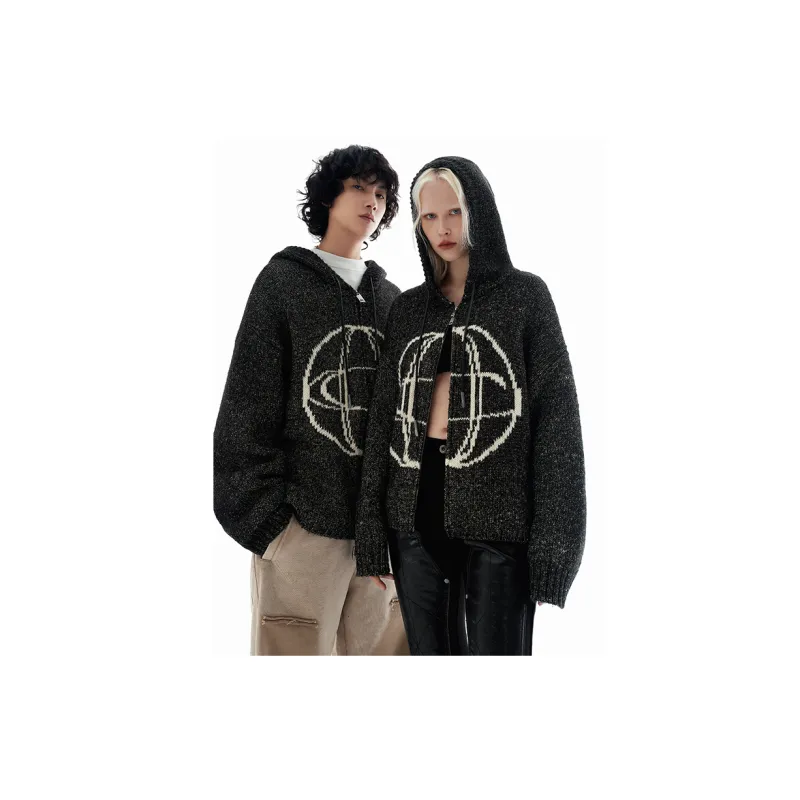 OVERCOOL Knitwear Unisex Black White-1