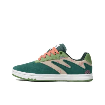 GOLUCK Cushioning, Abrasion Resistant, Slip Resistant Low Top Skateboard Shoes Unisex Lotus