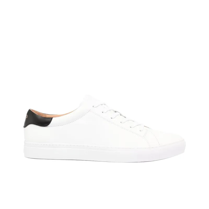 Polo Ralph Lauren Jermain Low-Top Skateboard Shoes Men's White-1