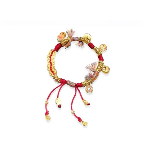 Muyan Alloy Coin Plate Wrap Bracelet Unisex