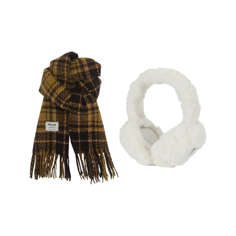 PEAK Knit Scarves Unisex-5