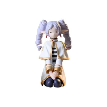 SEGA Frieren Beyond Journey's End, Ramen Press, Frieren, Accidentally Became A Curled Hair Version. Bonus Gifts 10cm