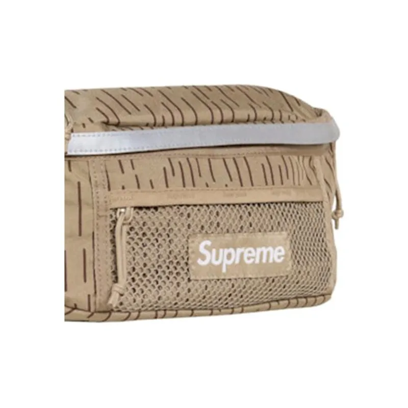 Supreme Nylon Fanny Pack Regular Unisex Tan-3