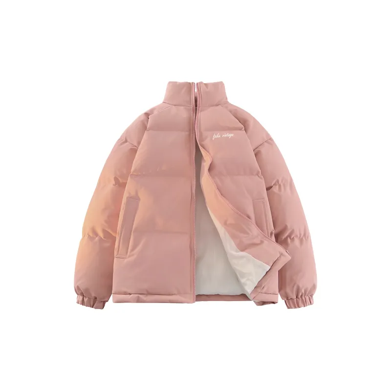 FAKE VINTAGE Puffer Jacket Unisex-1