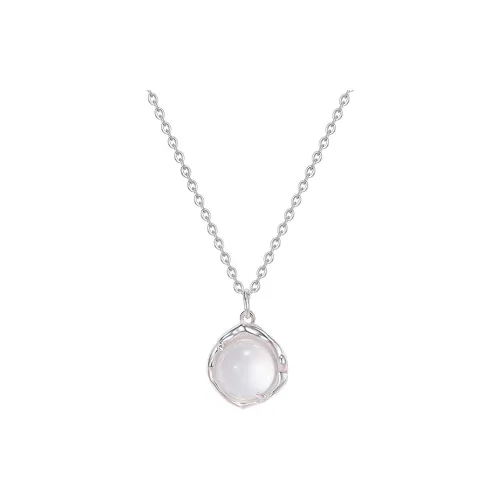 Drunk On The City Chalcedony Jade Necklaces Women's