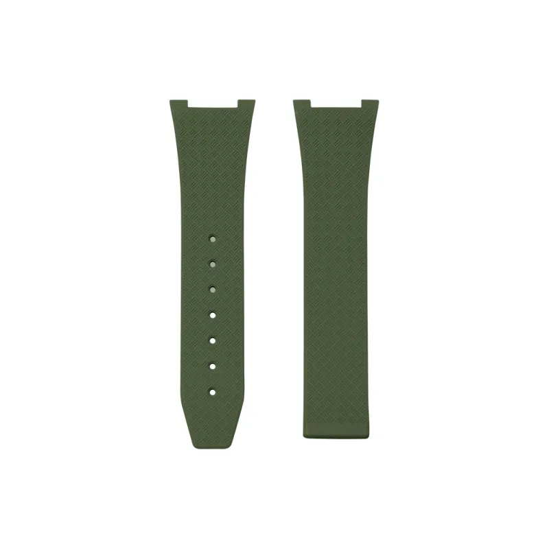 VAGENARI Watch Bands Watch Bands Rubber Strap Compatibility For OMEGA Constellation Collection 41mm Buckle Style Unisex-20