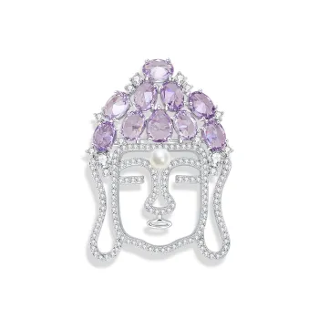 Inlady Saltwater Pearl Brooches Women's