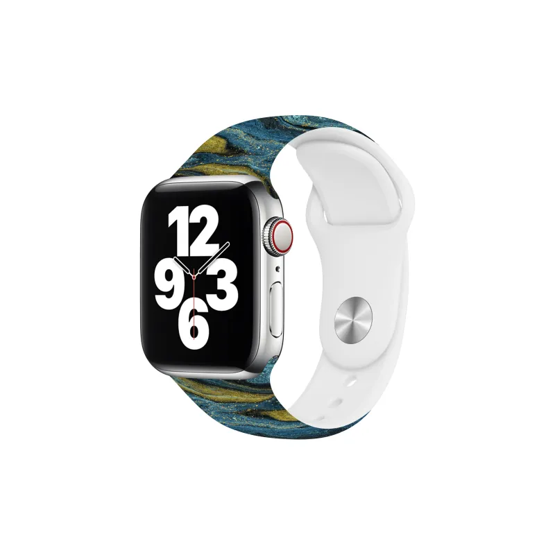 ZHENGGUANG Watch Band Apple Compatibility Silicone Material-7