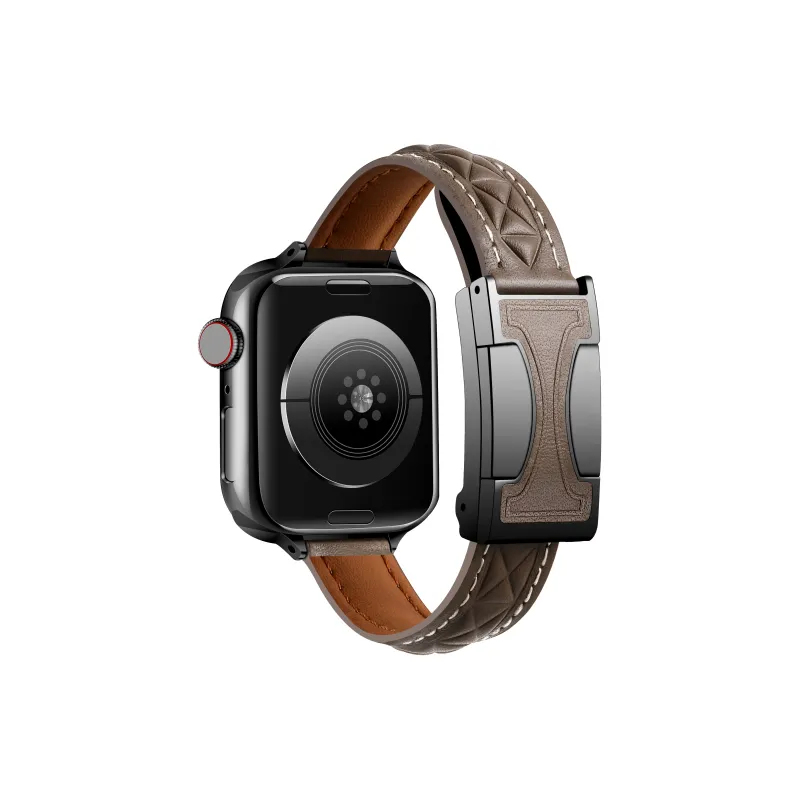 Antey Watch Band Apple Compatibility 175 220mm Genuine Leather Material-3