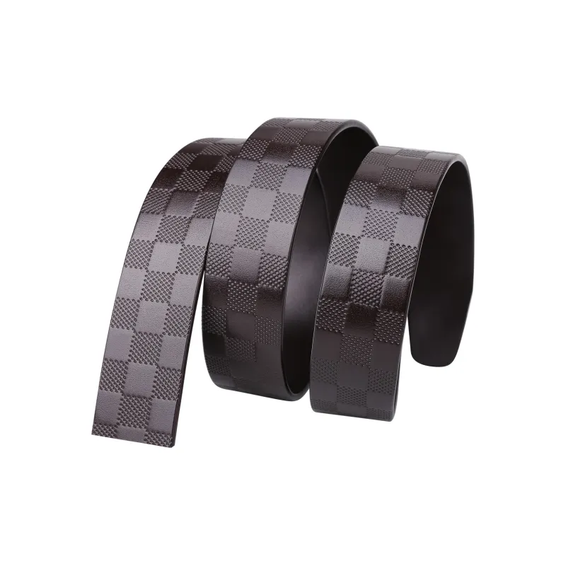 CATELLES Top Grain Cow Leather Headless Belt Men's 3/3.5/3.8CM-5