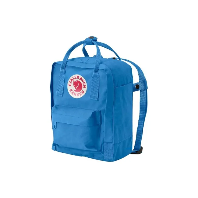 Fjallraven Waterproof Fabric Backpack Mini Unisex Lake Blue-3