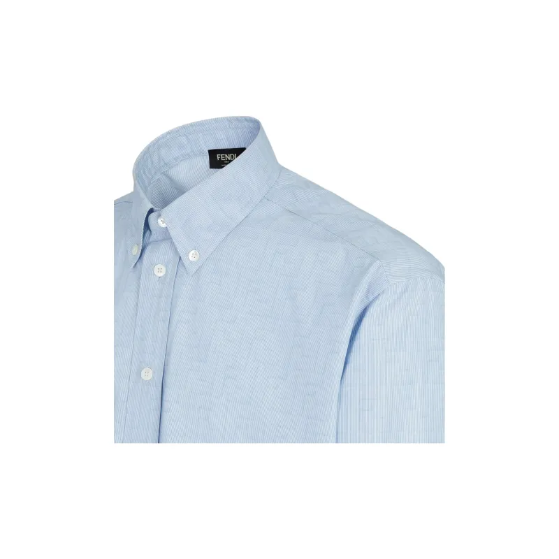 FENDI Ff Jacqaurd Buttoned Shirt-2