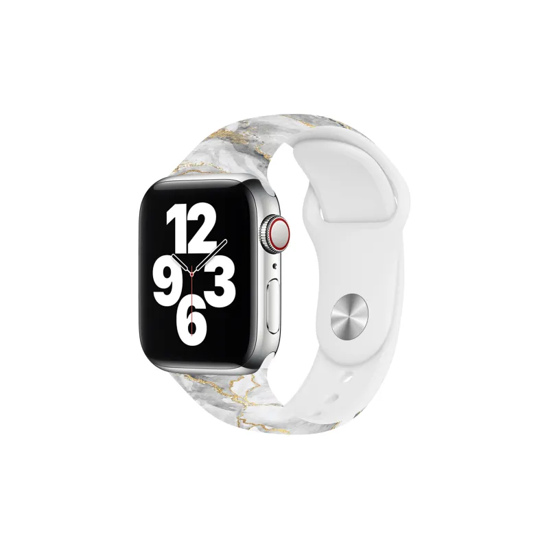 ZHENGGUANG Watch Band Apple Compatibility Silicone Material-10