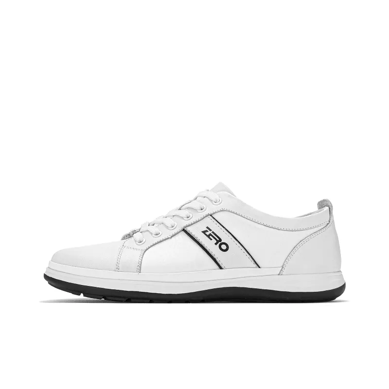 ZRO Skateboard Shoes Men Low Top White/Black-1