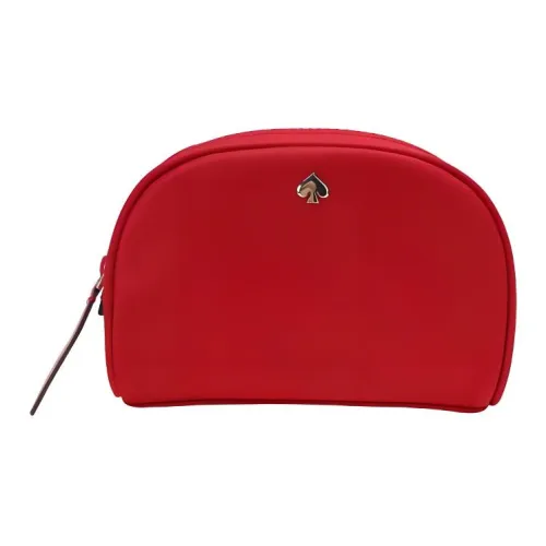 Kate Spade Nylon Makeup Bags Clutches Women's Red