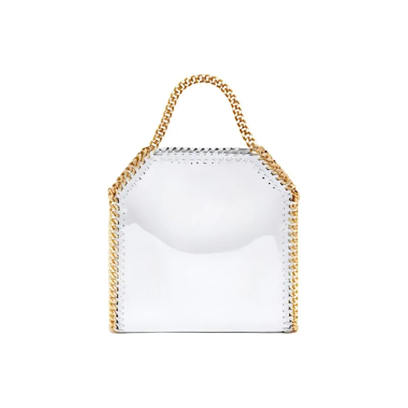 Stella McCartney Falabella Polyester With Polyurethane Handbag Women's Silver-2
