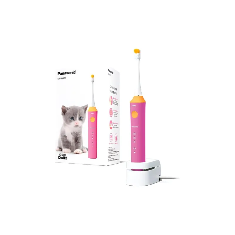 Panasonic EW0840-W Toothbrush Head Front-Protruding Design With Thin Head Brush-1