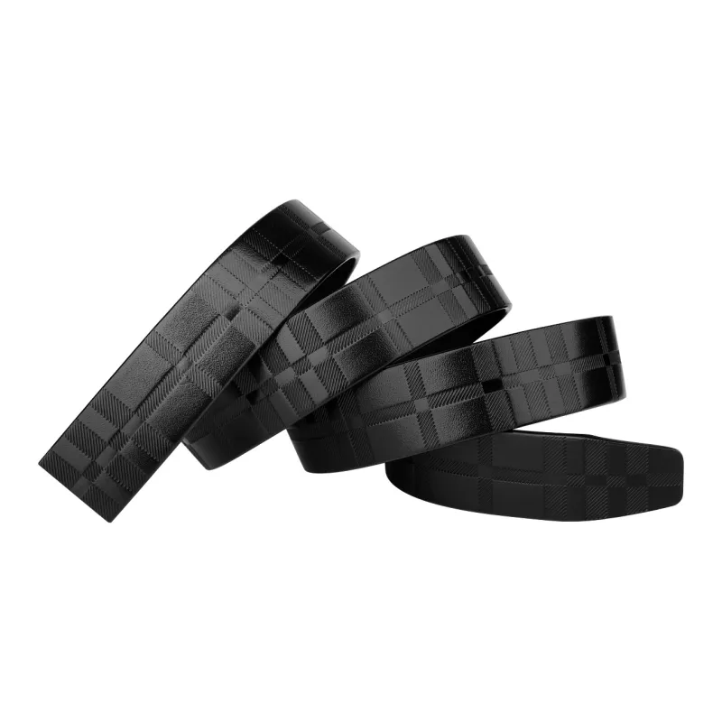CATELLES Top Grain Cow Leather Headless Belt Men's 3.5cm-3
