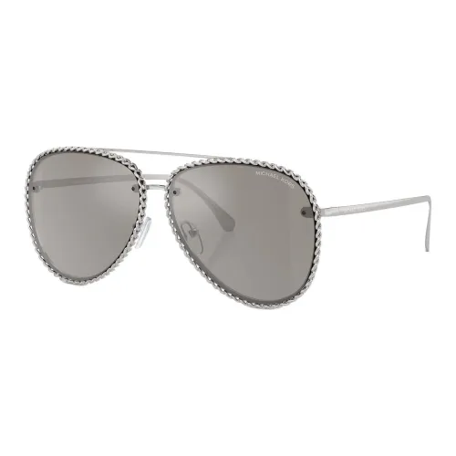 MICHAEL KORS Irregular Shape Sunglasses Womens Brown