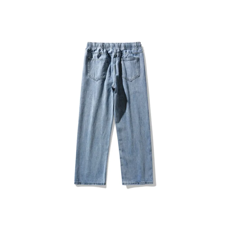 Warrior Huichao Riding The Wind Collection Jeans Unisex-14