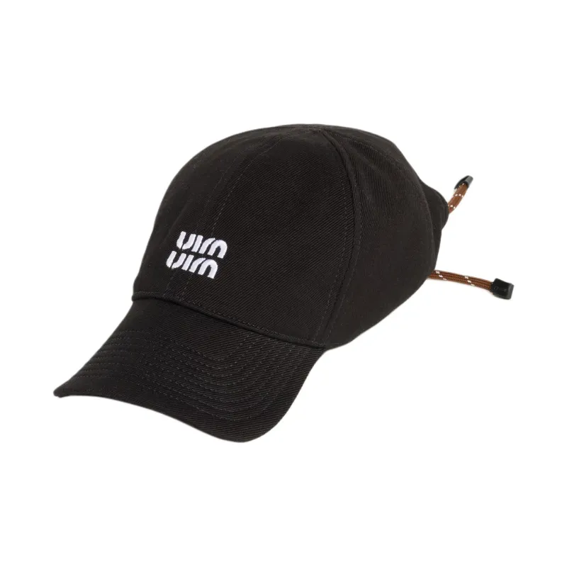 MIU MIU Denim Baseball Cap-0