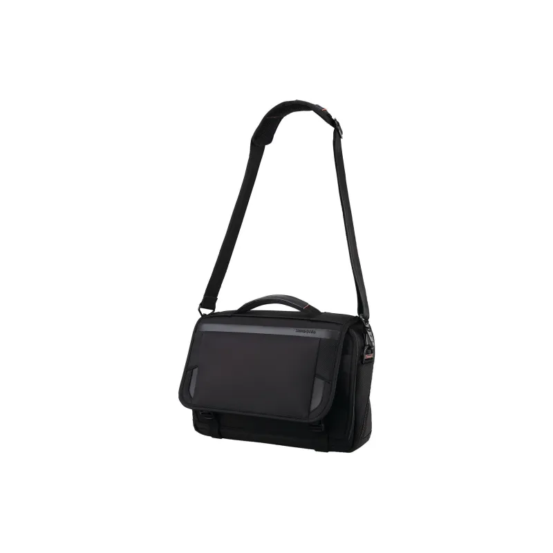 SAMSONITE Nylon Messenger Bag Shoulder Bag Crossbody Bag Handbag Unisex Black-2
