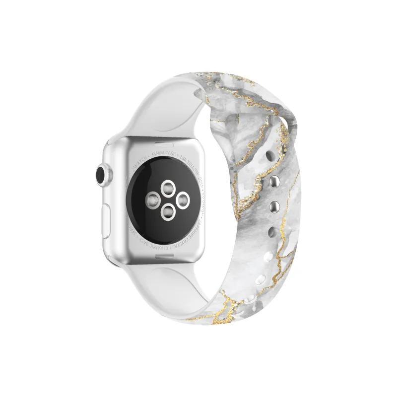 ZHENGGUANG Watch Band Apple Compatibility Silicone Material-11