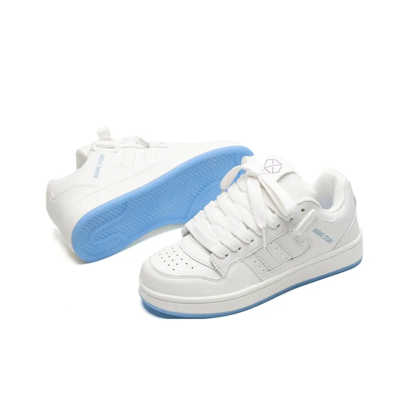 T628 Puffy Shoes, Box Included Slip Resistant, Abrasion Resistant, Lightweight Low Top Skateboard Shoes Unisex-37