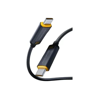 MOVE SPEED CT01 1m One Drag One Type-c To Type-c Fast Charging And Data Transfer Cables