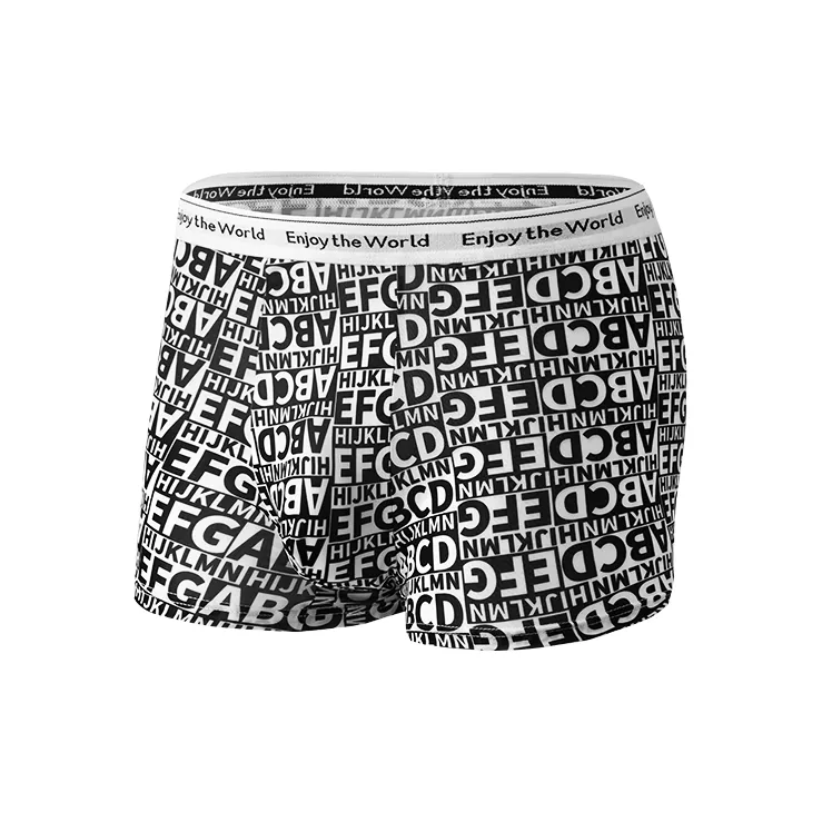 Qiao Ni Tong Underpants Men's 3 Pack-8
