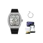 6042A Silver Case White Dial