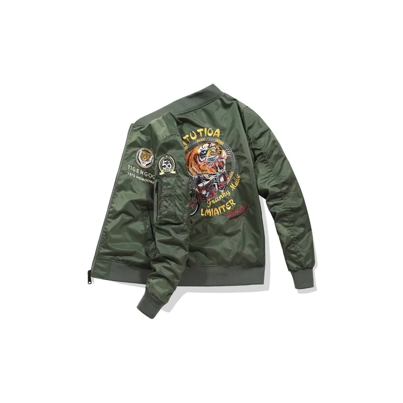 TREK&TRAVEL Baseball Jacket Men's-2