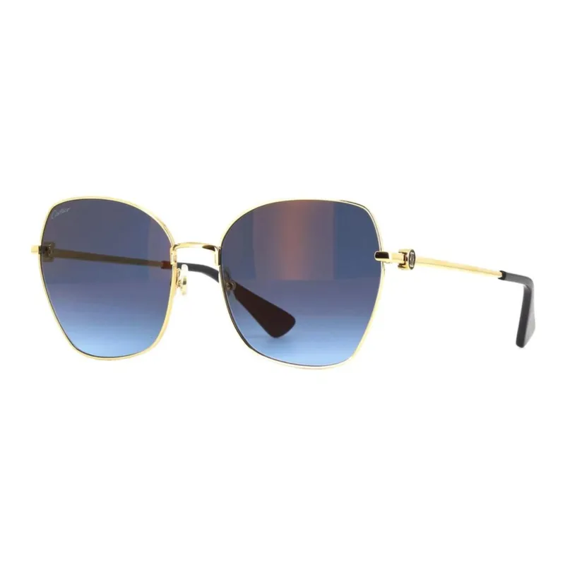 Cartier Eyewear Engraved detail Sunglasses-0