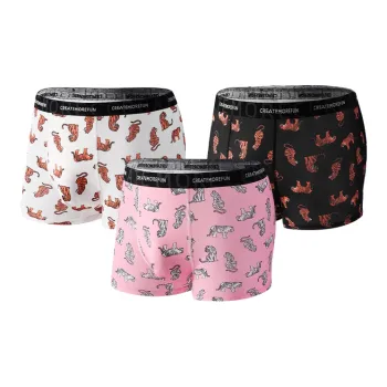 Qiao Ni Tong Underpants Men's 3 Pack