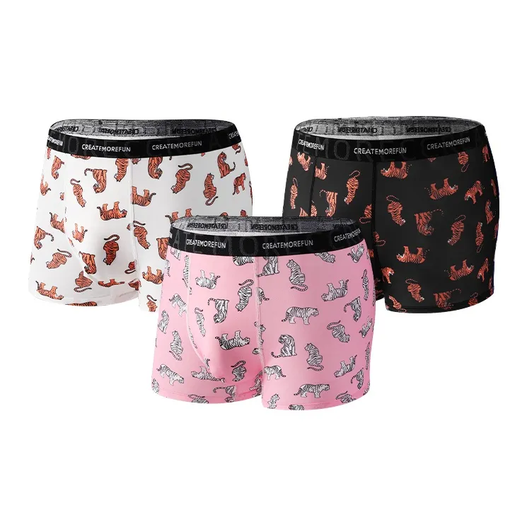 Qiao Ni Tong Underpants Men's 3 Pack-0