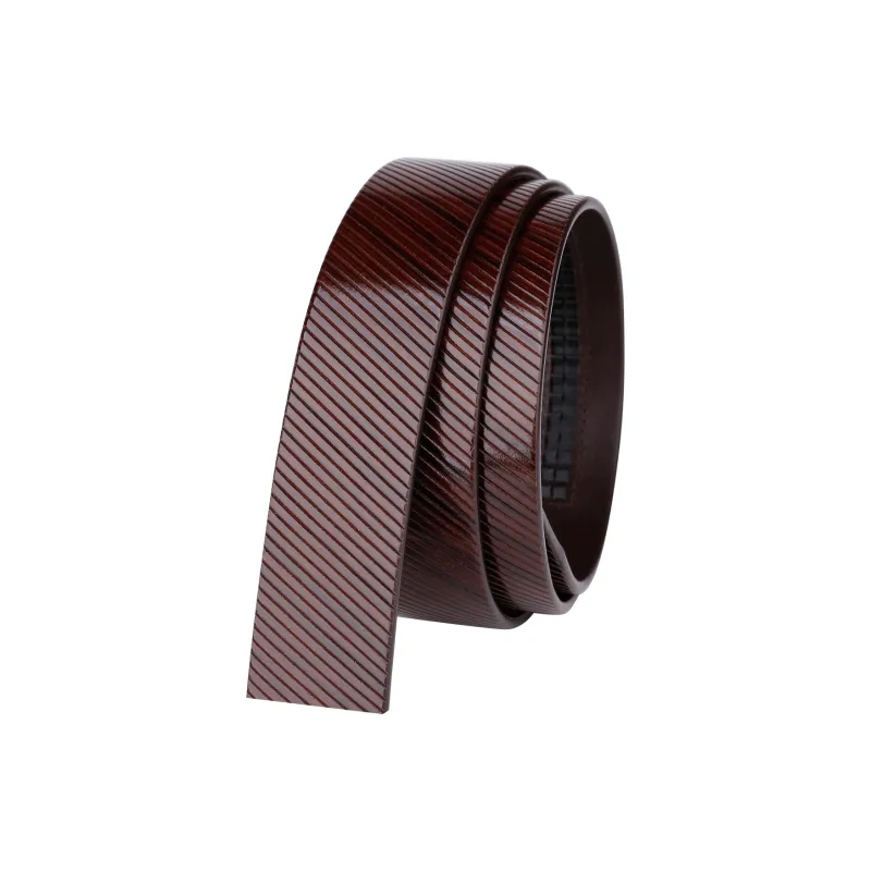 CATELLES Top Grain Cow Leather Headless Belt Men's 3.5cm-8