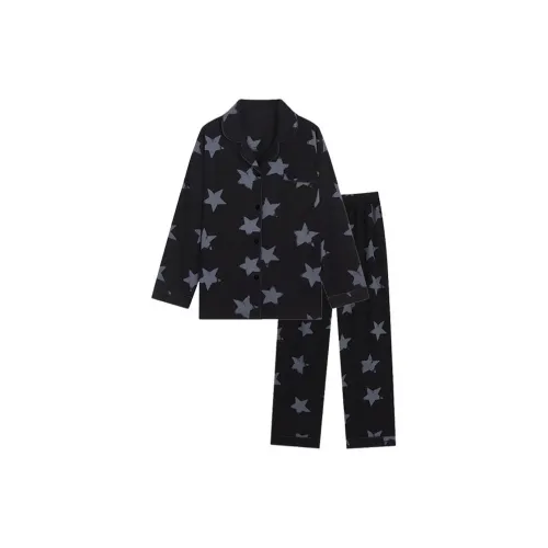 OEING Pajama Set Women's Gift Box Set Black