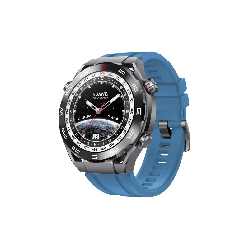 MSSM GT5/GT5pro/GT4/4Pro/GT3/GT3pro/Buds/ultimate Huawei Compatibility Watch Band 220mm 48 Watch Dial Silicone Material-3