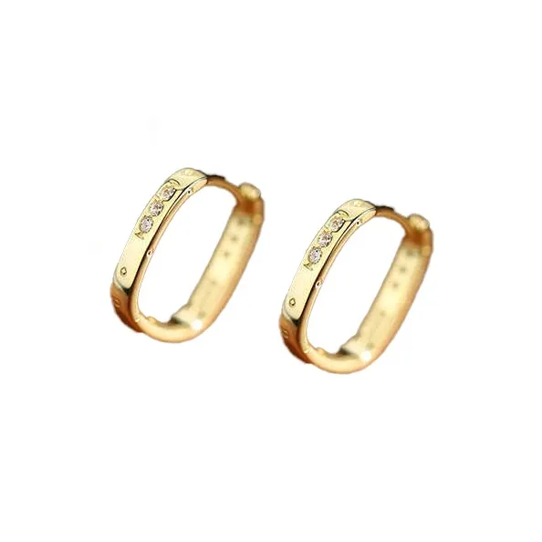 AKAK 925 Sterling Silver Earrings Unisex-4