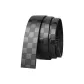 Black Card Slot Automatic Strap[Width: 3.8cm]