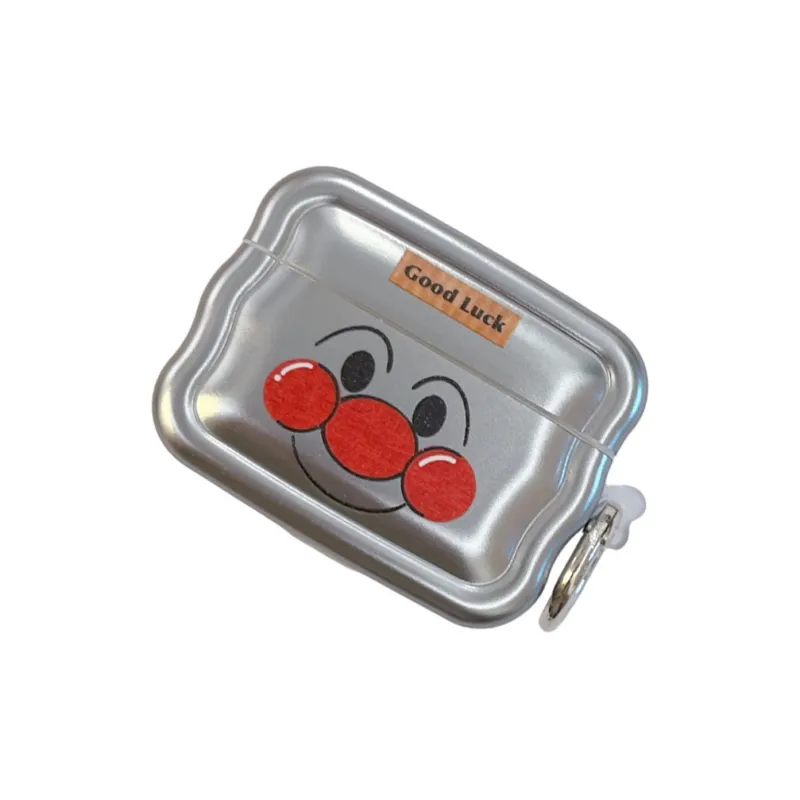Kona Chun Compatibility With AirPods 1/2/3 TPU Ins Quirky Cute Red Nose Meme Fully Enclosed Headphone Cases-1