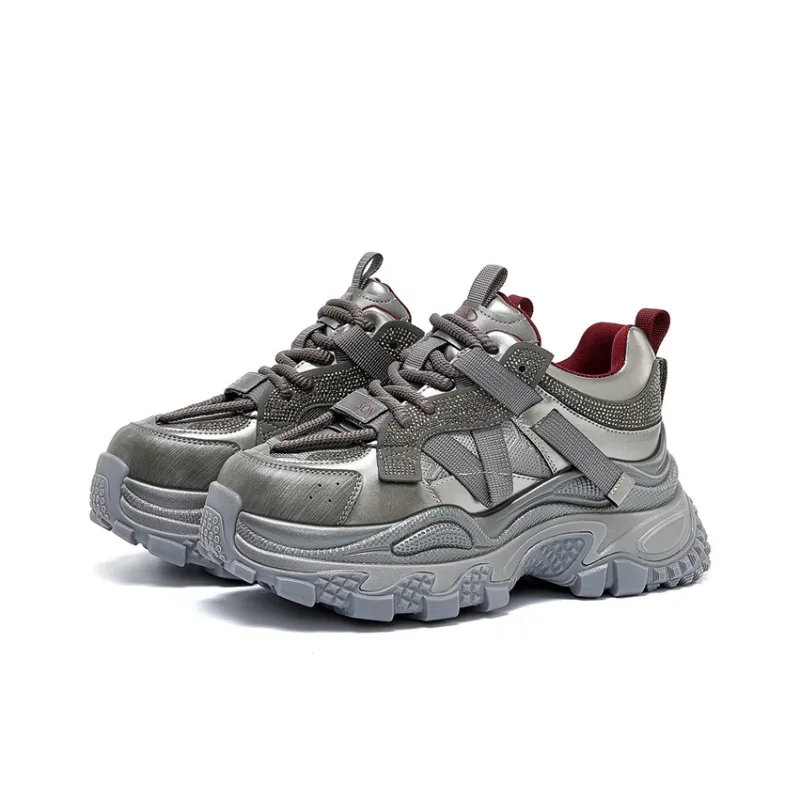 HARSON Low Top Chunky Sneakers Women's-3
