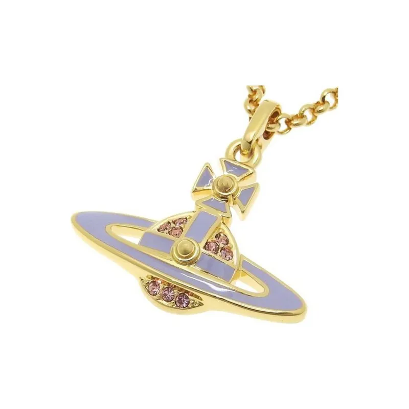 Vivienne Westwood Necklaces Unisex Purple-3