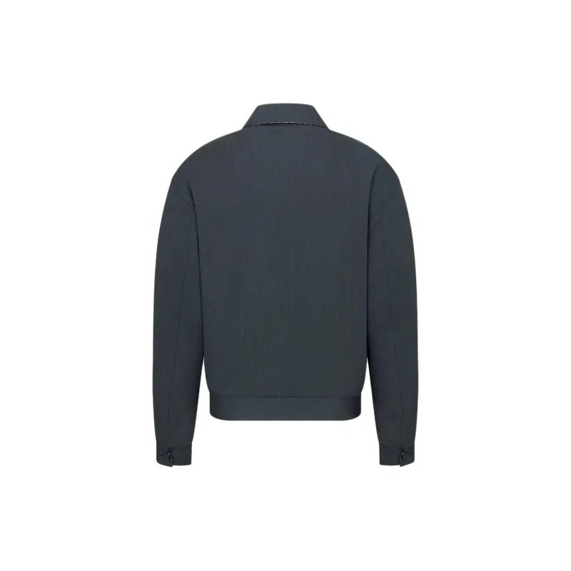 DIOR SS25 Jackets Coats Men's Blue-2
