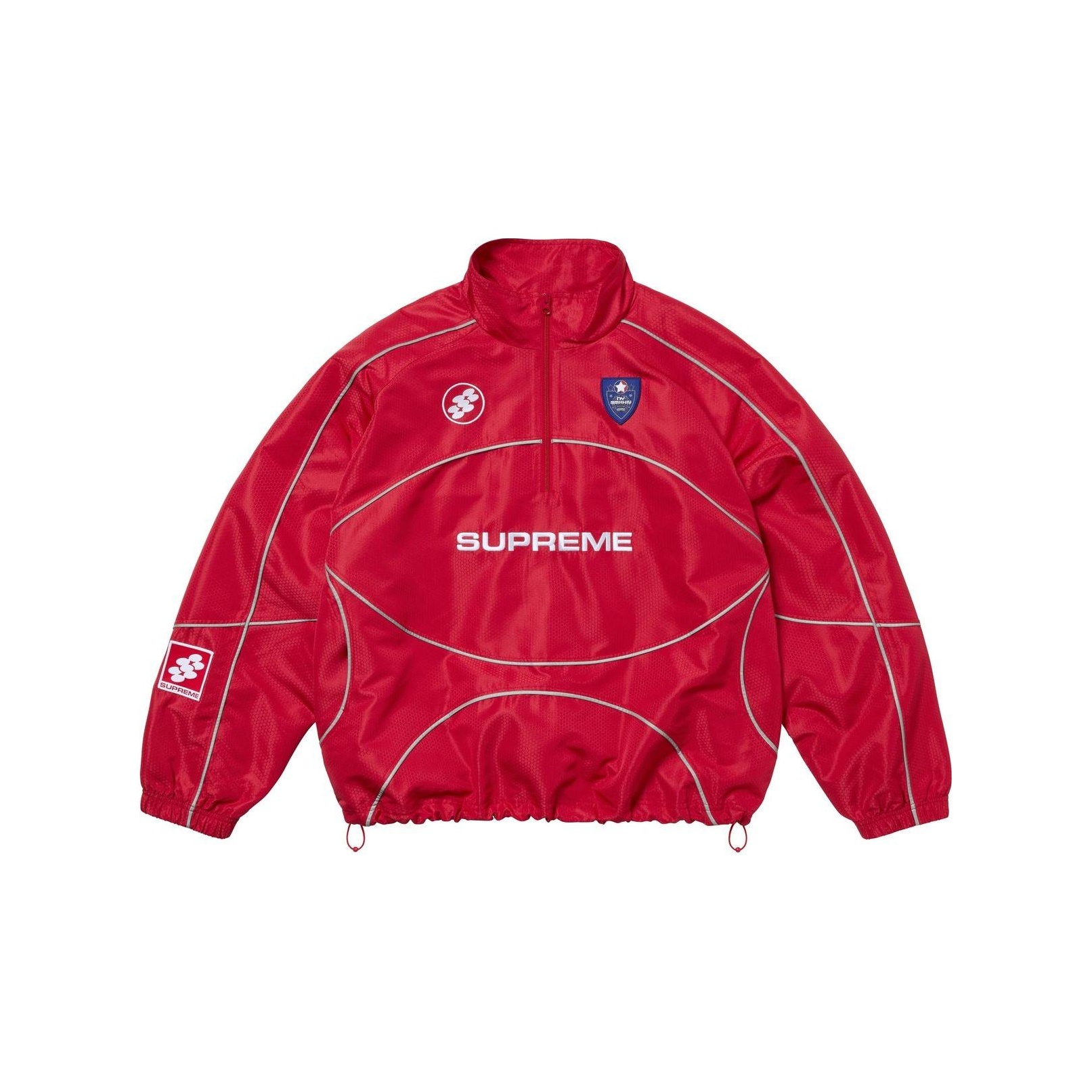 Supreme Brushed Wool Zip Up Sweater - POIZON