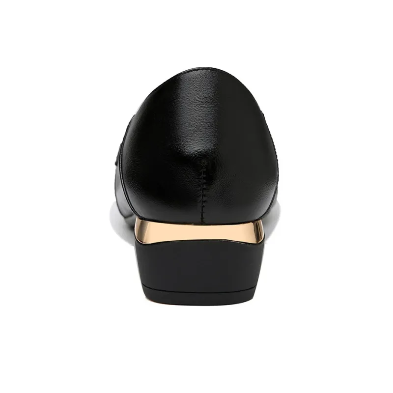 Guci Tianlun Loafers Women's Black-3