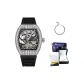 6042A Silver Case Black Dial
