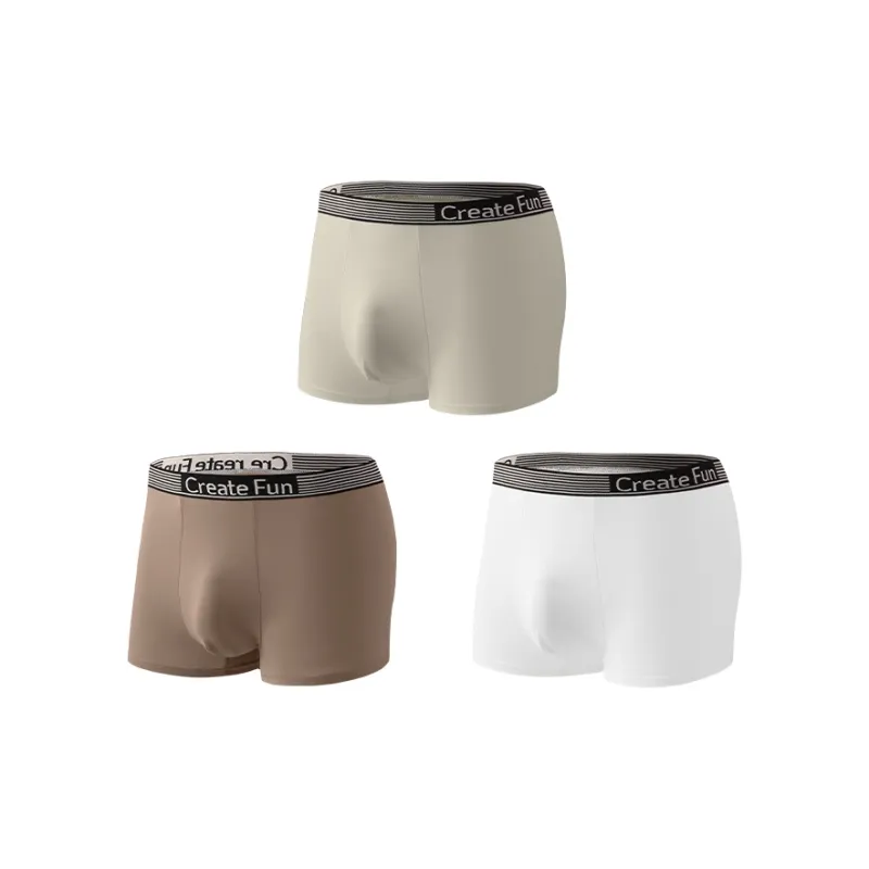 Qiao Ni Tong Underpants Men's 3 Pack-5