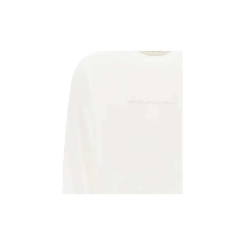Brunello Cucinelli Sweatshirt Men's White-4